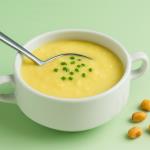 Kartoffelsuppe mit Frühlingszwiebeln